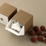 Κύβος με Τρούφες Gianduja με Αρώνια 250γρ